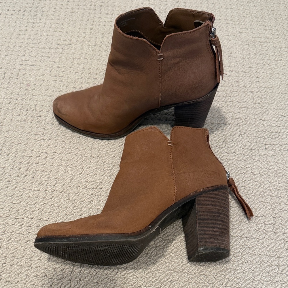 BP Brown Ankle Booties